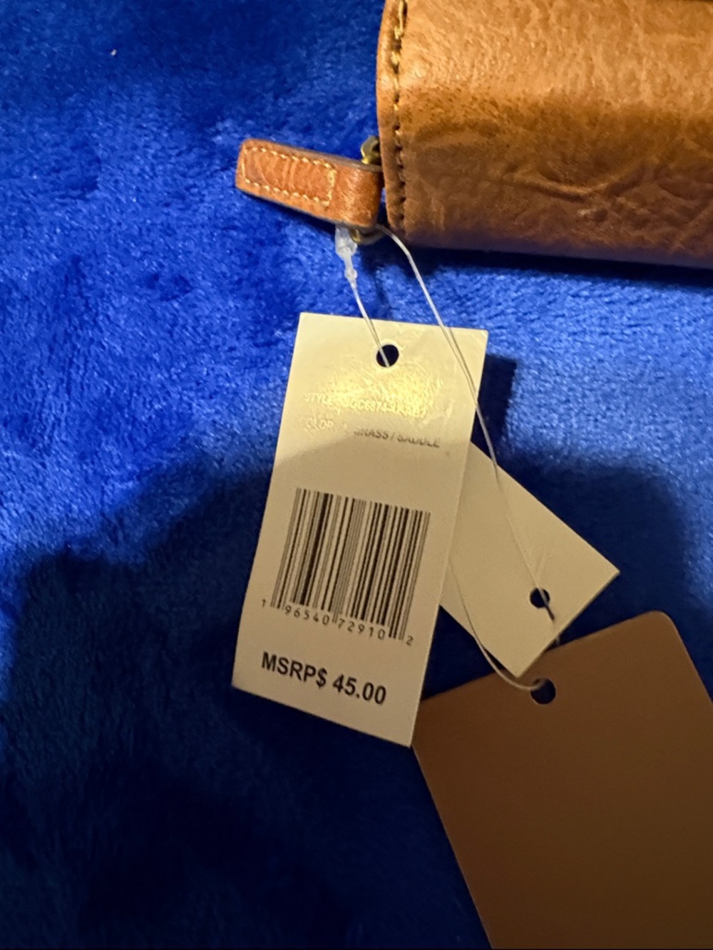 b.o.c. Embossed Floral Clutch Wallet - Brown Born concept nwt - Picture 11 of 13